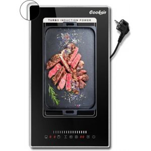 Cooksir Plaque à Induction - 2 Foyer -30cm - avec Zone Flexible - VDE - 3500W - Encastrable