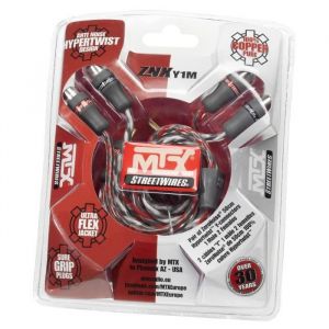 MTX C&acirc;ble RCA Y StreetWires ZNXY1M 1 M&acirc;le 2 Femelles 50 cm 100% cuivre ZeroNoise