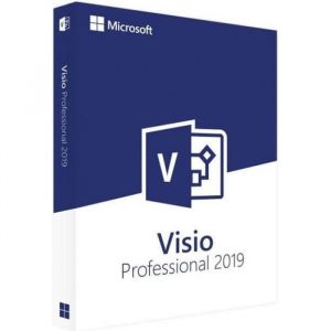 Microsoft Visio 2019 Professionnel - Cl&eacute; licence &agrave; t&eacute;l&eacute;charger