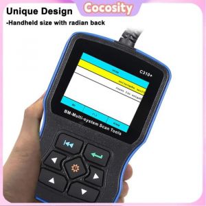 Cocosity Outil de diagnostic automobile  Créateur C310 Airbag ABS SRS Tool de Diagnostic Code de Voiture auto diagnostic