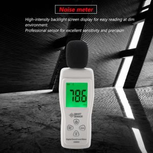 Sonomètre Numérique 30-130dB Professionnel Mesure Décibel- Sonomètre Décibelmètre- Écran LCD