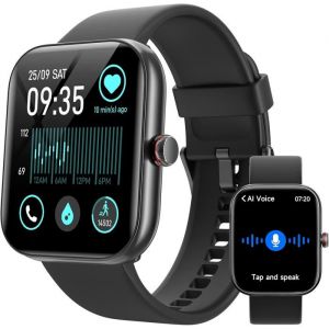 Montre Connectée Homme Femme Avec Répondre/Numéroter191 Montres Connectée Homme Pour Iphone/Samsung/AndroidSmartwatch Avec A