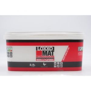 Peinture - LOXXO - Monocouche - Blanc - 25L - Mat