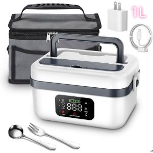 Gamelle Chauffante &Eacute;lectrique Sans Fil &ndash; Bo&icirc;te &agrave; lunch &eacute;lectrique Chauffante &Eacute;lectrique  Bo&icirc;te &Agrave; Lunch Chauffante Isotherme Chaud