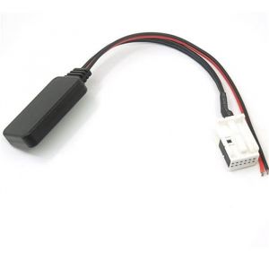 Adaptateur Bluetooth pour Module Bluetooth de voiture c&acirc;ble Radio Aux 12 broches pour Volkswagen RCD200 RCD210 RCD300 RCD310 RNS300