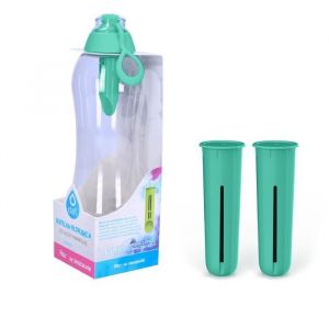 Bouteille de filtration deau - Dafi - Original - 500 ml - 3 filtres - Couleur menthe