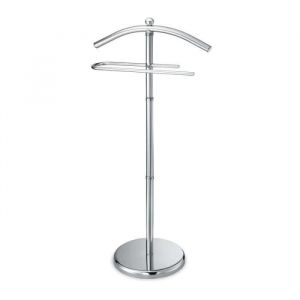 Valet de Chambre - PARIS PRIX - Modèle Nuit - 109 cm - Métal - Argent - Design Contemporain