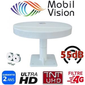 Antenne HD Omnidirectionnelle - OPTEX - OMNI - 55dB - Ultra HD - Pour Camping Car et Camion
