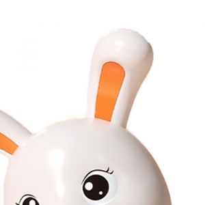 OMABETA Tirelire en plastique de lapin Tirelire en plastique en forme de lapin mignon pr&eacute;vention des chutes grande deco tirelire