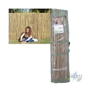 Suinga - Haie de bambou de jardin naturel entier 2 x 5 mètres Dissimulation 85%