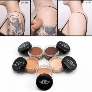 Popfeel 5pc Basic Concealer Cream Face Cover Blemish Hide Dark Spot Blemish Eye Lip Contour Make-Up Liquid Foundation Cosmetic