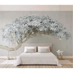 Papier Peint Arbre 250x175cm Poster Geant Mural 3D Arbre Pour Salon Chambre Restaurant Décoration Murale
