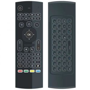 Télécommande intelligente MX3 - RNCYN - Air Mouse - Clavier sans fil 2.4G - Compatible X96 H96 Android TV Box