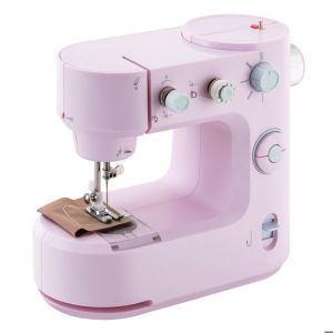 Machine &agrave; Coudre &Eacute;lectrique Portable (Rose) - Machine &agrave; Coudre Domestique - OUKANING - Machine &agrave; Coudre Mini