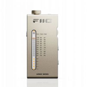 Radio portable - FIIO - RR11 - Or - FM - Lecteur CD et cassette