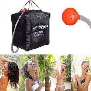 40L Douche chaude solaire portable Sac deau de baignade en plein air Camping Randonn&eacute;e