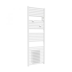 Radiateur sèche-serviettes électrique RIVA 4 avec soufflerie 1750W blanc - THERMOR - 471559