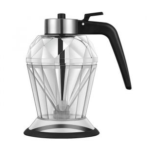 Distributeur dhuile en verre diamant Délicat Type de pressage 200ml Bouteille dhuile en verre