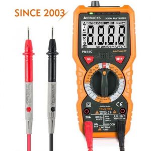 Multim&egrave;tre Num&eacute;rique Janisa PM18C AC DC Testeur Electrique Digital Automatique Non-Contact Voltm&egrave;tre Amp&egrave;rem&egrave;tre Ohmm&egrave;tre D&eacute;tecteur