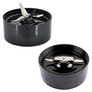 Pi&egrave;Ce de Rechange de Lames de Rasoir Crois&eacute;Es et Plates pour Accessoires de M&eacute;Langeur de Lames de M&eacute;Langeur MB1001 Magic Bullet 250