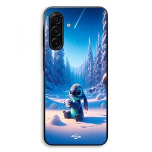 Coque Pour Samsung Galaxy A17 Stitch mignon neige &eacute;toil&eacute;e 3D Maniacase