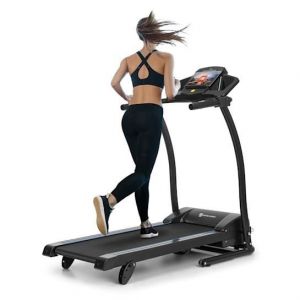 Tapis de course - CAPITAL SPORTS - Tapis de marche autolubrifiant - 12 programmes - Connexions USB - Tapis roulant - 3 niveaux