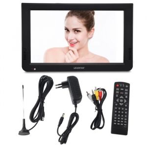 Téléviseur Portable 10 pouces TNT DVB-T2/DVB-T USB PVR 1080P HD - ZJCHAO - Noir - TV LCD LED - 1080p - HDR