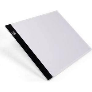 35.5 x 23.5 x 0.4CM Tablette A4 planche a dessin lumineuse r&eacute;glable + c&acirc;ble USB Jnishon Table Lumineuse LED pour Dessin