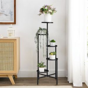 Porte-pot de Fleur en Spirale étagère à Cinq Couches Support pour Plantes dintérieur Vasque Panier Suspendu
