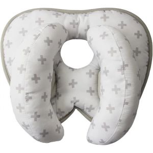 Coussin b&eacute;b&eacute; anti-t&ecirc;te plate appui-t&ecirc;te pour nouveau-n&eacute; pr&eacute;vention de la d&eacute;formation du cr&acirc;ne Label