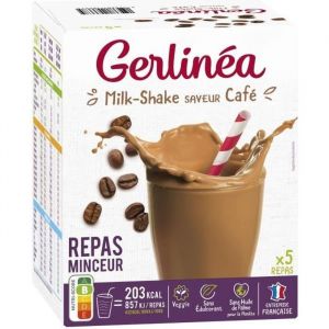 Gerlin&eacute;a Repas Minceur Milk-Shake Caf&eacute; 150g