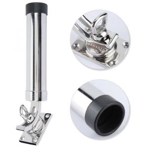SURENHAP support de canne &agrave; p&ecirc;che pour bateau Support de support de support de canne &agrave; p&ecirc;che en acier inoxydable &agrave; auto coffret