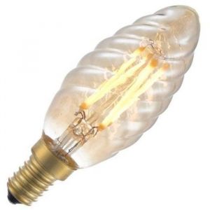 Ampoule LED Filament Flamme torsad&eacute;e E14 3W 280Lm 2700K
