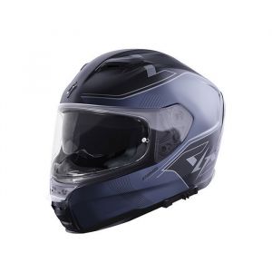 Casque Int&eacute;gral STORMER ZS-1001 Taken Grey Silver Metal Matt