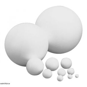 Boules de Polystyrène - Rayher - 12 cm - Blanc - Artisanal - Pour Adultes