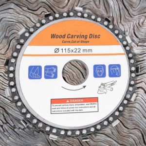 Disque à Sculpter Bois pour Meuleuse d’angle  115mm Lames de Scie Circulaire  Disque Meuleuse Bois Lame de Scie à Bois