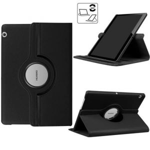 Housse Huawei T3 10 (9.6) - 360 Rotation avec Stand de Tablette Protection Coque pour Huawei MediaPad T3 10 [Noir]