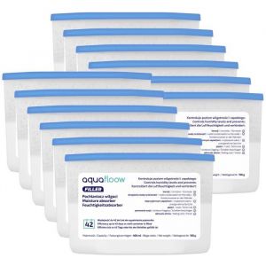 AquaFloow Refiller absorbeur dhumidité 400 ml - non parfumé - 12 pièces