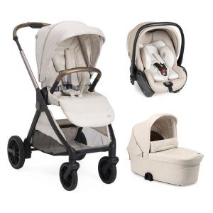 CHICCO - Poussette Trio Bellagio 2 + Si&egrave;ge auto First Seat Recline + Nacelle Flexi Amber Glow