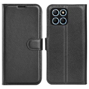 Housse pour Huawei Honor X8 5G / Honor X6 / Honor 70 Lite - etui coque pochette portefeuille + film ecran - NOIR MAGNETIC