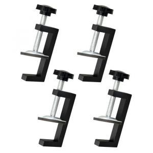 4 Pièces Serre Joint Kit Plage de Serrage 10-57mm Pince G Réglable Serre Joint Menuisier Clip de Fixation Outils Accessoires