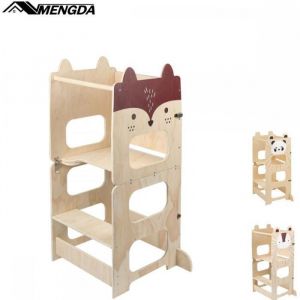 3 en1 Tabouret debout pour bébé-MENGDA-Tabouret denfant pour lavabo-avec planche à dessin-limportance de léducation-2-6 ans