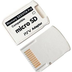 Version 5.0 Adaptateur SD2VITA pour carte m&eacute;moire PS Vita TF pour carte de jeu PSVita