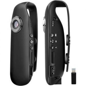 Mini Caméra Espion - FANTEC - HD1080P - Vision Nocturne - Enregistreur Vocal - Portable