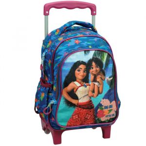 Sac &agrave; dos &agrave; roulettes Vaiana Sister 30 CM Maternelle