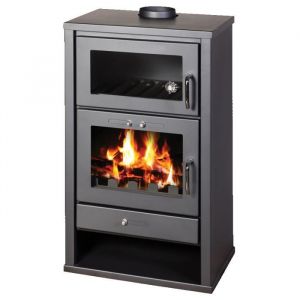 Po&ecirc;le &agrave; Bois avec Four et Thermochauffe-eau V05 Triumph FB 21 - 141 kW  Cuisson Traditionnelle et Chauffage &agrave; Eau