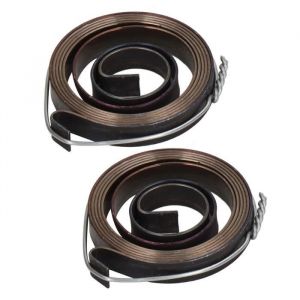 Tbest Ressort de rappel de perceuse à colonne 2 pièces banc perceuse presse ressort de retour Chromeplate robuste Stable Quill