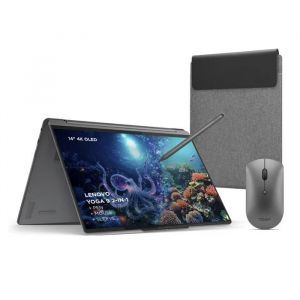 Ordinateur Portable Lenovo Yoga 9 14 Tactile 1To/32Go SSD Ultra 7 258V W11H + Yoga Pen + Souris Yoga Slim + Sleeve