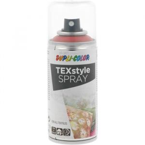 Peinture Textile Spray - DUPLI-COLOR - MO319884 - Rouge - 150 ml - Acrylique