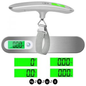 Peson Electronique Dynamom&egrave;tre 50 Kg S-041 P&egrave;se Bagages Num&eacute;rique Portable